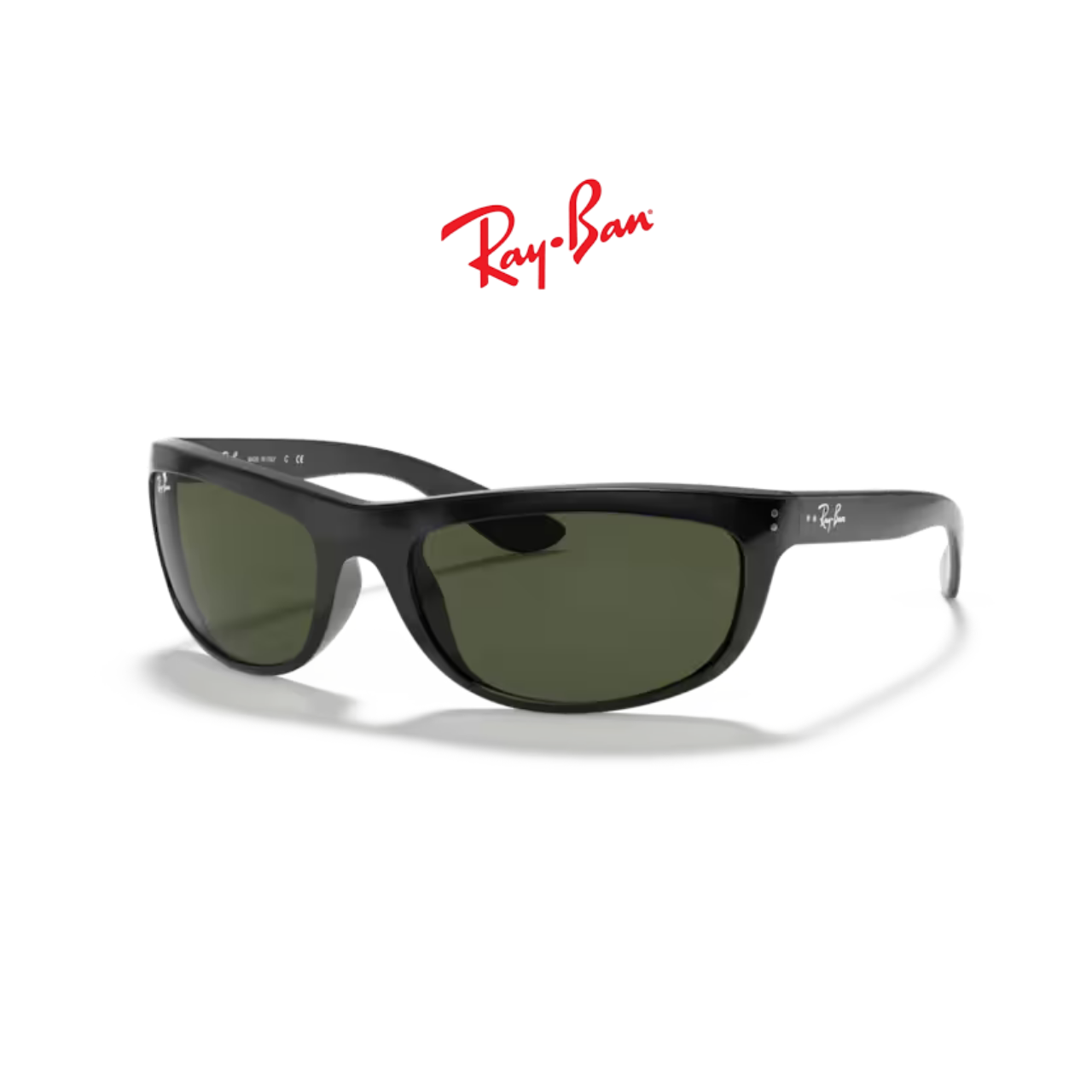  Kính mát RayBan Balorama 0RB4089 dáng vuông nhựa Propionate chính hãng fullbox 