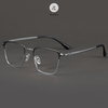 Gọng kính Zay Eyewear 89557 dáng vuông nửa khung Titanium phong cách Hàn Quốc