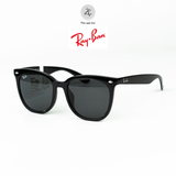  Kính mát RayBan 0RB4379D dáng vuông nhựa Nylon chính hãng fullbox 