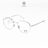  Gọng kính RayBan 0RX3681V dáng tròn kim loại chính hãng fullbox 