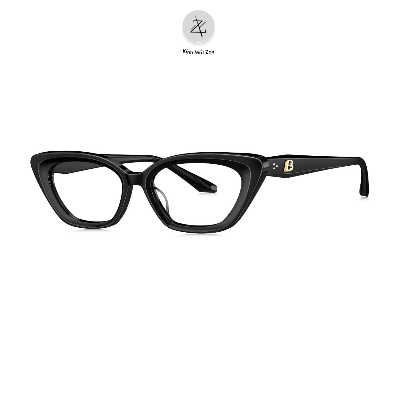  Gọng kính Bolon BJ3219 dáng mắt mèo nhựa acetate chính hãng fullbox 