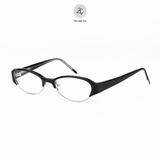  Gọng kính nửa khung K9200 dáng oval nhựa TR90 dẻo cao cấp 