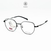 Gọng kính LEVI'S LV 7138/F dáng đa giác Titanium fullbox chính hãng