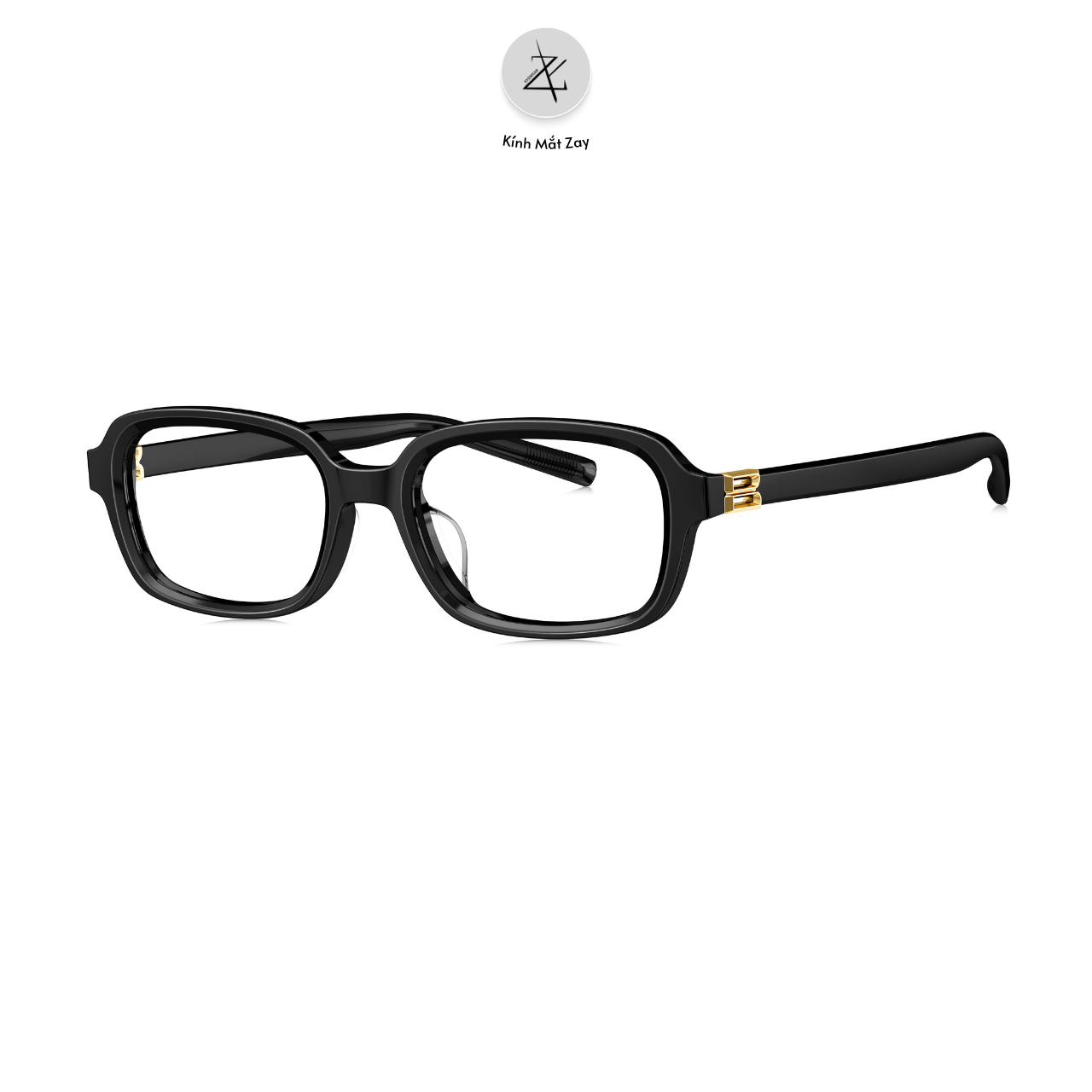  Gọng kính Bolon BJ3221 dáng chữ nhật nhựa acetate chính hãng fullbox 