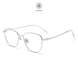  Gọng kính 33026 dáng mắt mèo titanium cao cấp 