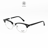  Gọng kính nửa khung RayBan 0RX5154 dáng vuông nhựa Acetate & Kim loại chính hãng fullbox 