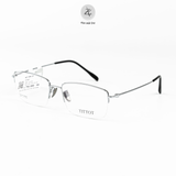  Gọng kính TITIOT 22065 dáng Vuông Titanium fullbox chính hãng 