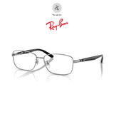  Gọng kính RayBan 0RX6527D dáng chữ nhật kim loại chính hãng fullbox 