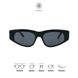  Kính mát Balenciaga BB0095S dáng mắt mèo nhựa acetate cao cấp fullbox 