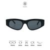  Kính mát Balenciaga BB0095S dáng mắt mèo nhựa acetate cao cấp fullbox 