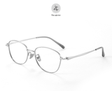  Gọng kính Zay Eyewear Z012 dáng mắt mèo titanium phong cách Hàn Quốc 