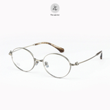  Gọng kính Zay Eyewear Vivienne Westwood V8003T dáng tròn Titanium phong cách Hàn Quốc 