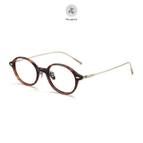Gọng kính Zay Eyewear 1071 dáng oval titanium phong cách Hàn Quốc