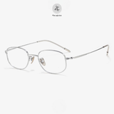  Gọng kính Zay Eyewear 9106 Titanium dáng oval phong cách thời trang cao cấp 