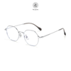 Gọng kính Zay Eyewear 20110 dáng đa giác Titanium phong cách Hàn Quốc