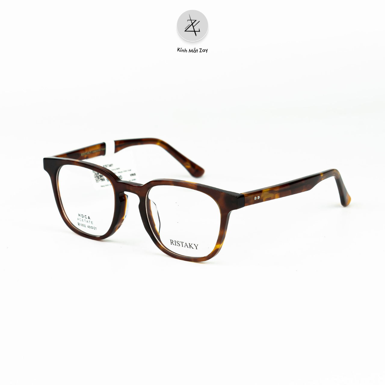  Gọng kính Ristaky 6892 dáng vuông nhựa acetate 