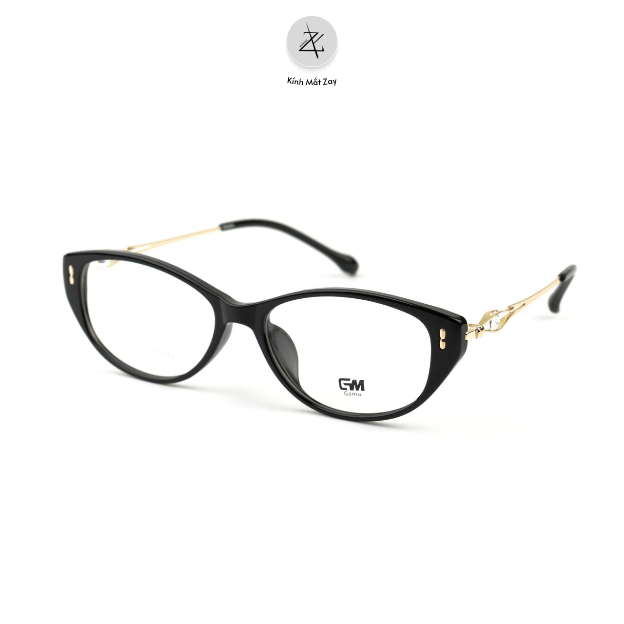  Gọng kính Zay Eyewear G6021 dáng mắt mèo nhựa TR90 & kim loại 
