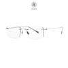  Gọng kính khoan Bolon BR1003 dáng vuông titanium chính hãng fullbox 