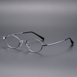  Gọng kính Zay Eyewear 2454 Titanium dáng oval phong cách thời trang cao cấp 