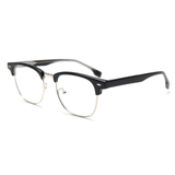  Gọng kính Zay Eyewear LY2326 dáng vuông nửa khung phong cách hàn quốc 