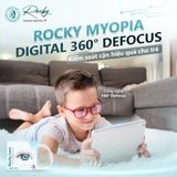  Tròng Kính Rocky Kiểm Soát Cận Thị Cho Trẻ Em 1.56 Dgital 360 độ Defocus chính hãng 