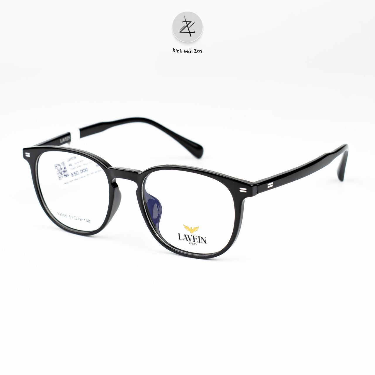 Gọng kính Lavein Paris 99006 dáng tròn nhựa TR90 chính hãng fullbox 