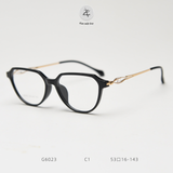  Gọng kính Zay Eyewear G6023 dáng mắt mèo nhựa TR90 & kim loại 
