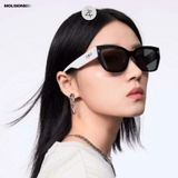 Kính mát Molsion MS8062 dáng mắt mèo nhựa acetate chính hãng fullbox