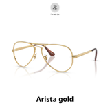  Gọng kính RayBan X ASAP Rocky 0RX3925V dáng phi công kim loại chính hãng fullbox 