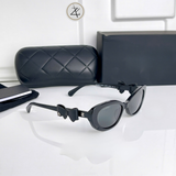  Kính mát Chanel 9181Q dáng mắt mèo nhựa acetate cao cấp fullbox 