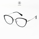  Gọng kính Zay Eyewear M6214 dáng mắt mèo Titanium phong cách Hàn Quốc 