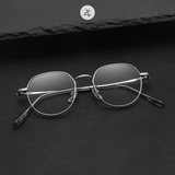  Gọng kính Zay Eyewear 98717 dáng đa giác titanium phong cách Hàn Quốc 