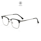  Gọng kính nửa khung 3226 dáng vuông titanium cao cấp 