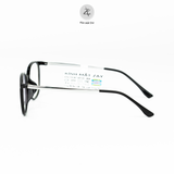  Gọng kính Asifinis 8008 dáng vuông nhựa TR90 dẻo & titanium chính hãng 