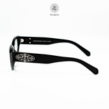  Gọng kính Chrome Hearts CH8295 dáng mắt mèo nhựa acetate cao cấp fullbox 