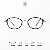 Gọng kính Zay Eyewear M 6212 dáng mắt mèo Titanium phong cách Hàn Quốc