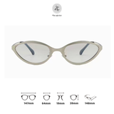  Kính Mát Zay Eyewear OF6228 dáng mắt mèo kim loại thời trang cao cấp 