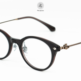  Gọng kính Vivienne Westwood V8007T dáng mắt mèo nhựa acetate phong cách Hàn Quốc 