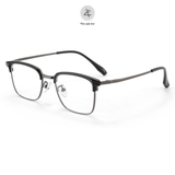 Gọng kính nửa khung 8096 dáng vuông titanium cao cấp 