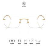  Gọng khoan không viền RayBan 0RX3768V dáng đa giác chính hãng fullbox 