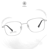  Gọng kính Zay Eyewear 98678 dáng vuông titanium phong cách Hàn Quốc 