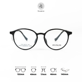  Gọng kính IRVINJIN 1079 dáng tròn nhựa TR90 dẻo chính hãng 