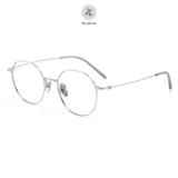  Gọng kính Zay Eyewear 18091 dáng tròn titanium phong cách Hàn Quốc 