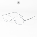  Gọng kính Zay Eyewear P90282 dáng đa giác Titanium phong cách Hàn Quốc 