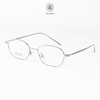 Gọng kính Zay Eyewear P90282 dáng đa giác Titanium phong cách Hàn Quốc