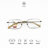  Gọng kính LEVI'S LV 5039 dáng chữ nhật Titanium fullbox chính hãng 