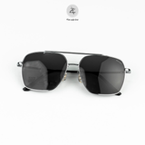  Kính mát phân cực polarized Ristaky 8974 dáng phi công Titanium chính hãng 