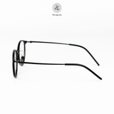 Gọng kính Zay Eyewear 9208 dáng tròn titanium phong cách Hàn Quốc
