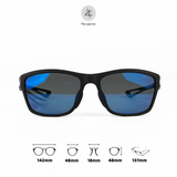  Kính mát phân cực polarized New Balance NB08123Z dáng vuông nhựa TR90 chính hãng fullbox 