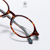  Gọng kính Zay Eyewear V6006T dáng oval nhựa acetate phong cách Hàn Quốc 